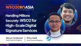 Handling Millions Securely WSO2 for High Scale Digital Signature Services | #WSO2ConAsia2025