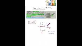 Inclined Manometer And Vertical reservoir problem || Fluid Mechanics | Statics || ME, CE
