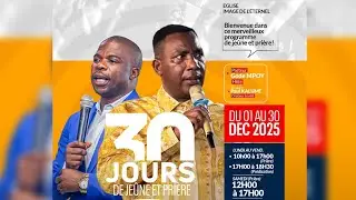 Pasteur Godé MPOY | Live Dominical | 30 Jours de Jeûne et Prière | 21 Décembre 2025