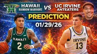 Hawaii Rainbow Warriors vs UC Irvine Prediction 01/29/26 | College Basketball Free Picks Today 