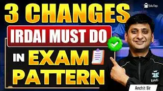 Message to IRDAI: 3 Suggested Changes to IRDAI Grade A Exam Pattern