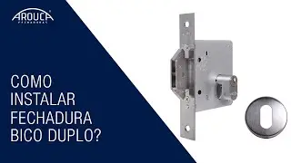 Como instalar uma fechadura para portas de correr? | Bico duplo