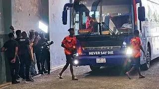 HEARTS OF OAK VS DREAMS FC SUPER ARRIVAL AT LEGON SPORTS STADIUM 