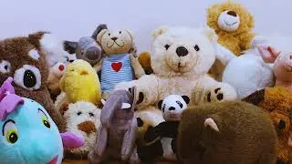 Soft toys bag storage