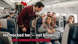 Flight Attendant Humiliated the Poor Woman in First Class&mdash;Until the Pilot Announced She Owned the