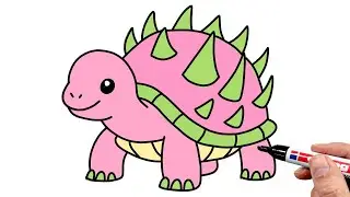 How to Draw Torrtuginni Dragonfrutinni