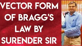 VECTOR FORM OF BRAGG'S LAW