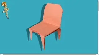 Origami : Chaise pour la poupée