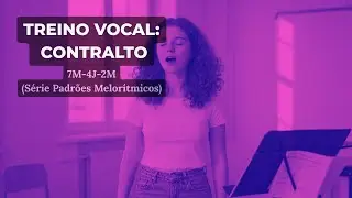 Padr&atilde;o Melor&iacute;tmico para CONTRALTO: 7M-4J-2M (Vocalizes) | Prof. Greco La Cruz (Piano)