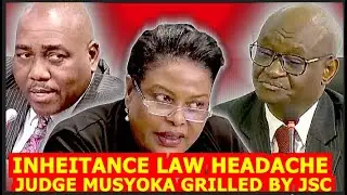 💥💥INHERITANCE HEADACHE ON MATRIMONIAL LAW DEBATE, JUDGE MUSYOKA GRILLED BY JSC PANEL LED BY CJ KOOME