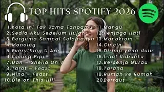 TOP HITS SPOTIFY 2026 Lagu Indonesia Viral & Galau Nonstop | Playlist Indie Pop Favorit🎧 #spotify