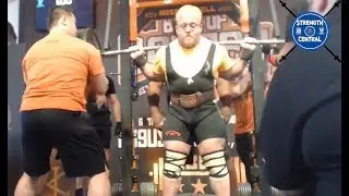 Joe Sullivan - 937.5 kg (2066 lbs) - 1st Place 110 kg wraps - Boss Of Bosses 6