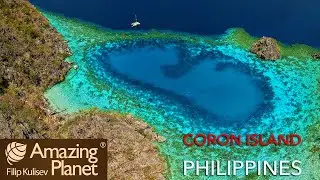 Black Lake &&nbsp;Blue Lagoon, Coron Island, Philipiines: Amazing Planet (4K) 2025