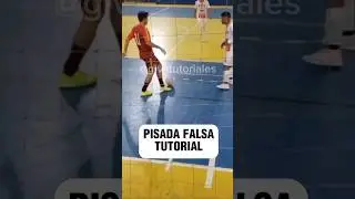 Aprende esta PISADA FALSA para Burlar a tu RIVAL 😱⚽️ #futbol