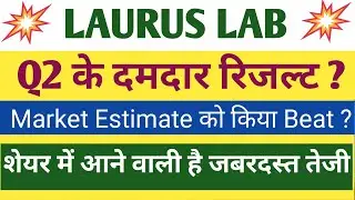 Laurus Labs Q2 Results 2026 | Laurus Labs Results Today | Laurus Labs Share Latest News