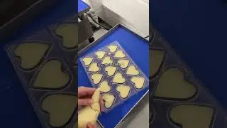 Small Printed Chocolate Hearts
