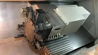 TORNIO MOTORIZZATO BIMANDRINO GOODWAY CNC FANUC