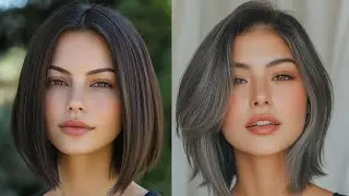 Bob Cut Hairstyles Pictures Shoulder Length Bob Haircut #grey Hair Cuts Feminine Pixie Bob Haircut