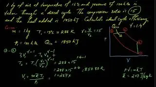 Diesel Cycle - Problem -1