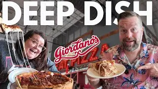 🍕Giordano's: потрясающая пицца с толстым дном или настоящая туристическая ловушка? Честный обзор!