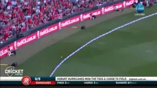 #BBL Melbourne Renegades vs Hobart Hurricanes- Amazing Record Run Chase