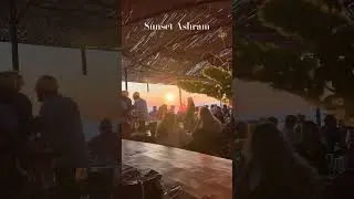 Dinner at Sunset Ashram in Ibiza!