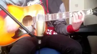Tony Sly - Fireball Acoustic Guitar Cover