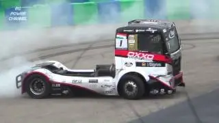 Kiss Norbert Burnout 2015 Hungaroring ETRC MAN