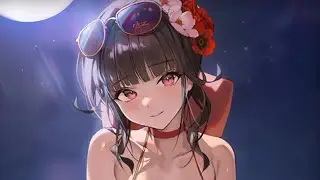 Sakura and Commander kiss many times
