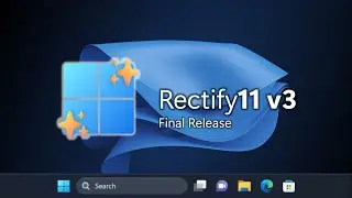Исправьте Windows 11 с помощью ЭТОГО 👆🏻 (Rectify11 v3)