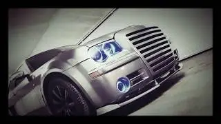 Chrysler 300C SRT8 LED 3D BiG Grill Body Kit Xclusive Customz CRAZY CUSTOM DiMy's HALO's Mannheim