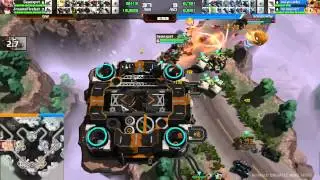 AirMech 2v2 vs areyouwhy + mrnoone1 on Twin Peaks