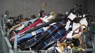 Tokyo police care for lost umbrellas, keys, soft toys