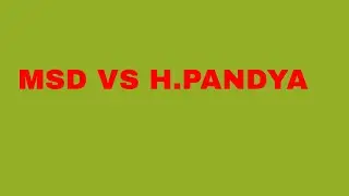 Ms Dhoni Vs Hardik Pandya Helicopter SHots Which is Best shots ll Hardik Pandya ll Ms Dhoni ll India