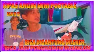 KIPAS ANGIN MINI PORTABLE FAN N15 SEJUK DAN BISA JADI PENGHARUM RUANGAN
