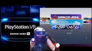 Playstation VR DEMO DISC 2 | Dino Frontier |Battle Zone VR | Thumper | Star Child | Tiny Trax 