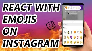 How to React to Instagram messages with Emojis on Android/iPhone || Instagram Message React Feature