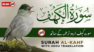 Surah Kahf | Quran Tilawat with Urdu & Hindi Tarjuma | Heart Soothing Recitation (Surah Al-Kahf)