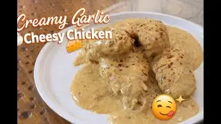 Tahun baru bersama CREAMY GARLIC CHEESY CHICKEN