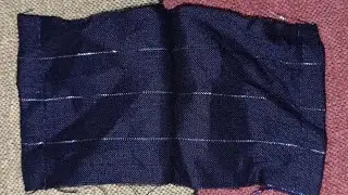 learn how to do slip basting (in hindi)