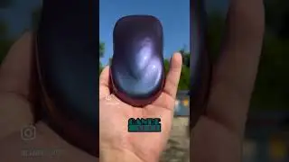 Burnt Titanium over Deep Black base coat