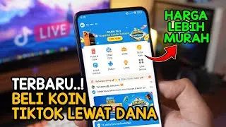 Tutorial Beli Koin Tiktok Murah Lewat DANA | BKD tutorials Cara Top Up TikTok Koin Murah Terbaru