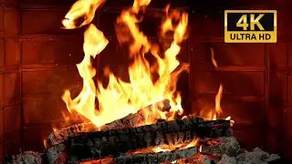 🔥 Fireplace 4K UHD! Relax, Unwind, and Enjoy the Comfort of a Cozy Fire