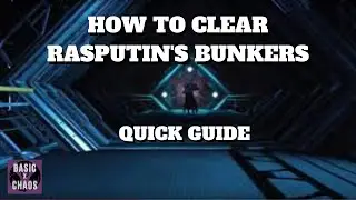How to Clear Rasputin's Bunker - Destiny 2 - Quick and Easy Guide