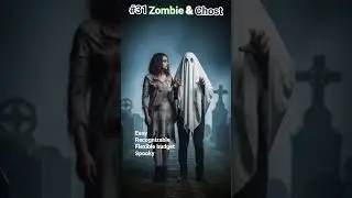 Fill's Halloween Costume Ideas, Couple's Costumes: Zombie & Ghost