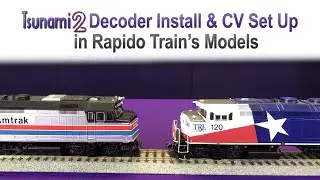 Tsunami2, TSU-21PNEM8 Installs into Rapido Train's Models