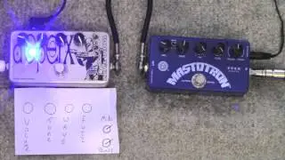 DopeFX Boba Fuzz Vs ZVEX Mastotron Fuzz Pedal Shootout