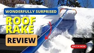 Snow Joe Roof Rake Review || Clean Roof With Best Roof Rake for Snow