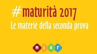 #Maturità 2017 - Ecco le materie della seconda prova
