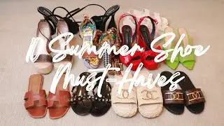 TOP 10 LUXURY SUMMER PLATFORMS & SANDALS | review & try on